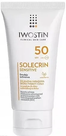 Iwostin Solecrin Sensitive Protective Emulsion Zaštitna emulzija za osjetljivu kožu SPF 50+