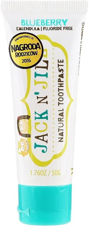 Jack N' Jill Natural Toothpaste Blueberry Prirodna pasta za zube s okusom borovnice