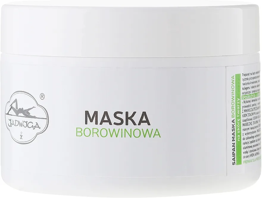 Jadwiga Face Mask Maska za lice, blato