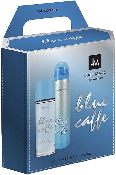Jean Marc Blue Caffe (edt/50ml + deo/75ml) Set