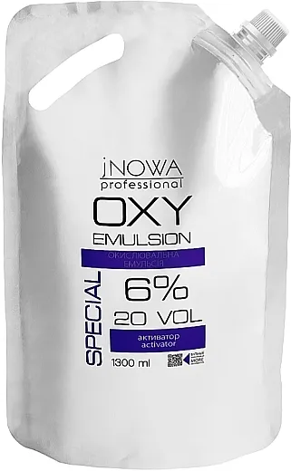jNOWA Professional OXY Emulsion Special 20 vol Oksidirajuća emulzija 6% (doj pak)