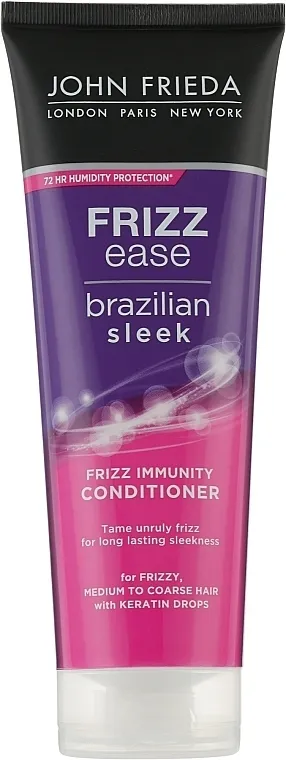 John Frieda Frizz Ease Brazilian Sleek Conditioner Regenerator za ravnanje kose