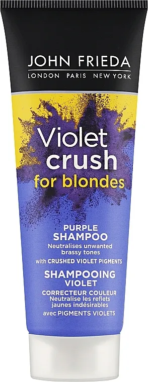 John Frieda Violet Crush For Blondes Intenzivno ljubičasti šampon za plavu kosu