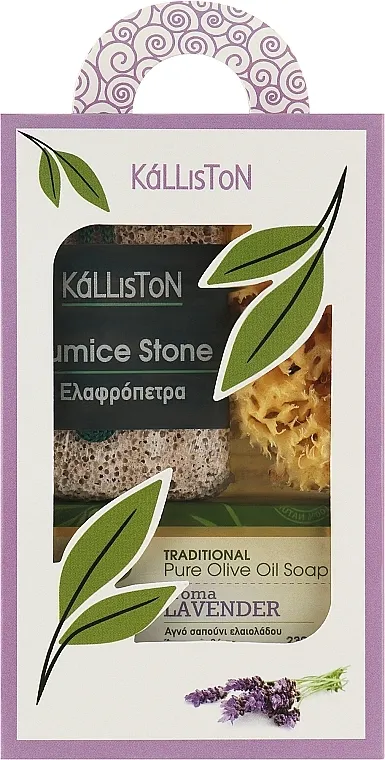 Kalliston Gift Box Set, sapun sa aromom lavande