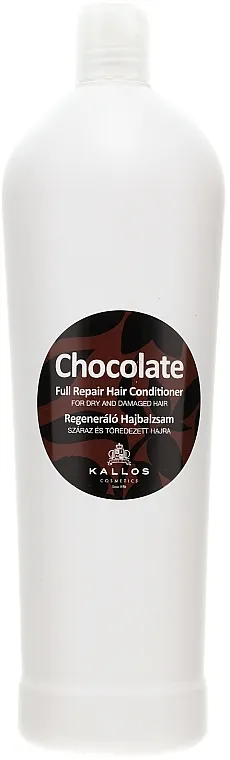 Kallos Cosmetics Chocolate Full Repair Conditioner Regenerator za suhu i oštećenu kosu "Čokolada"