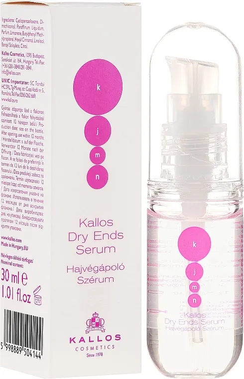 Kallos Cosmetics Dry Ends Serum Serum za suhe vrhove