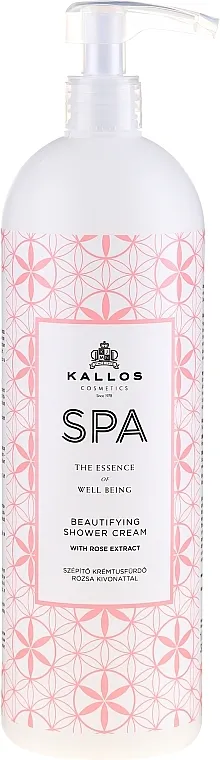 Kallos Cosmetics Spa Beautifying Shower Cream Hidratantni gel za tuširanje s ekstraktom ruže