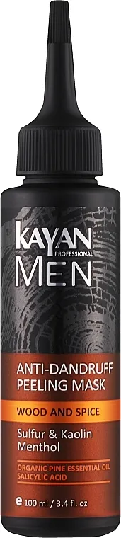 Kayan Professional Men Anti-Dandruff Peeling Mask Piling maska protiv peruti