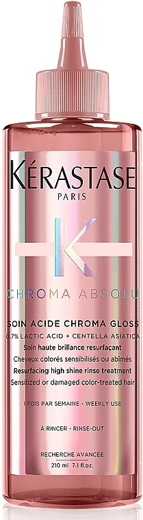 Kerastase Chroma Absolu Soin Acide Chroma Gloss Fluid za intenzivan sjaj i glatkoću bojane osjetljive i oštećene kose