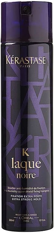 Kerastase Couture Styling Laque Noire Extra Strong Hold Lak za kosu ekstra jakog učvršćivanja