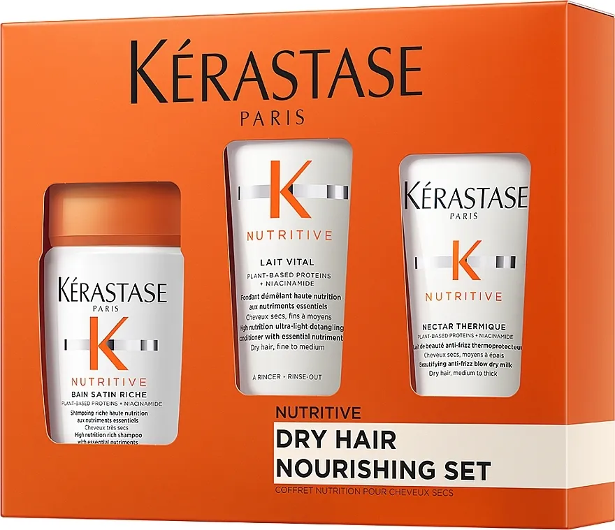 Kerastase Nutritive Discovery Set (shmp/80ml + h/fondant/75ml + h/milk/50ml) Set za negu kose