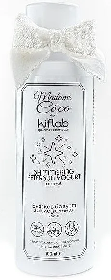 Kiflab "Madame Coco" Shimmering After Sun Yogurt Jogurt za telo posle sunčanja
