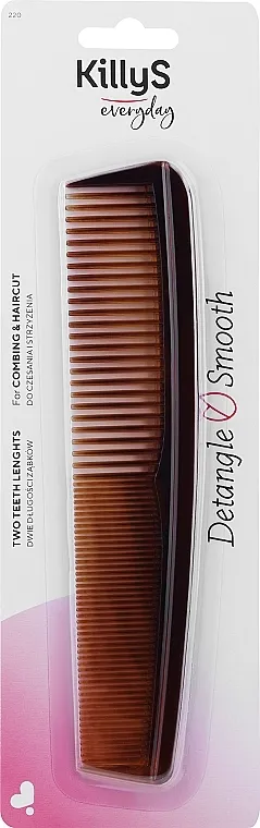 KillyS Detangle Smooth Češalj za kosu, braon