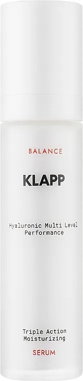 Klapp Balance Triple Action Moisturizing Serum Hidratantni serum trostrukog djelovanja