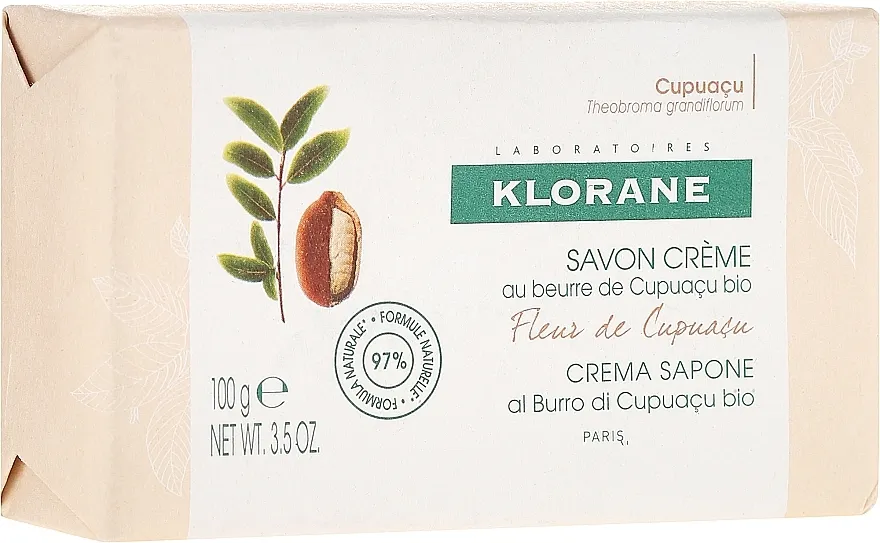 Klorane Cupuacu Flower Cream Soap Sapun