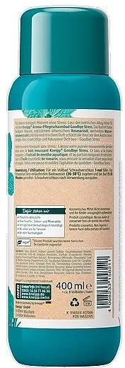 Kneipp Goodbye Stress Rosemary &amp; Water Mint Bubble Bath Pena za kupanje "Doviđenja, stres"