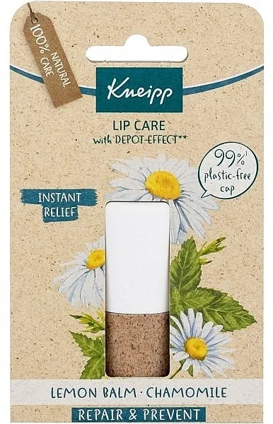 Kneipp Lemon Balm &amp; Chamomile Lip Care Balzam za usne "Matimičnjak i kamilica"