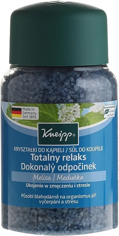 Kneipp Melissa Bath Crystals Salt So za kupanje sa melisom