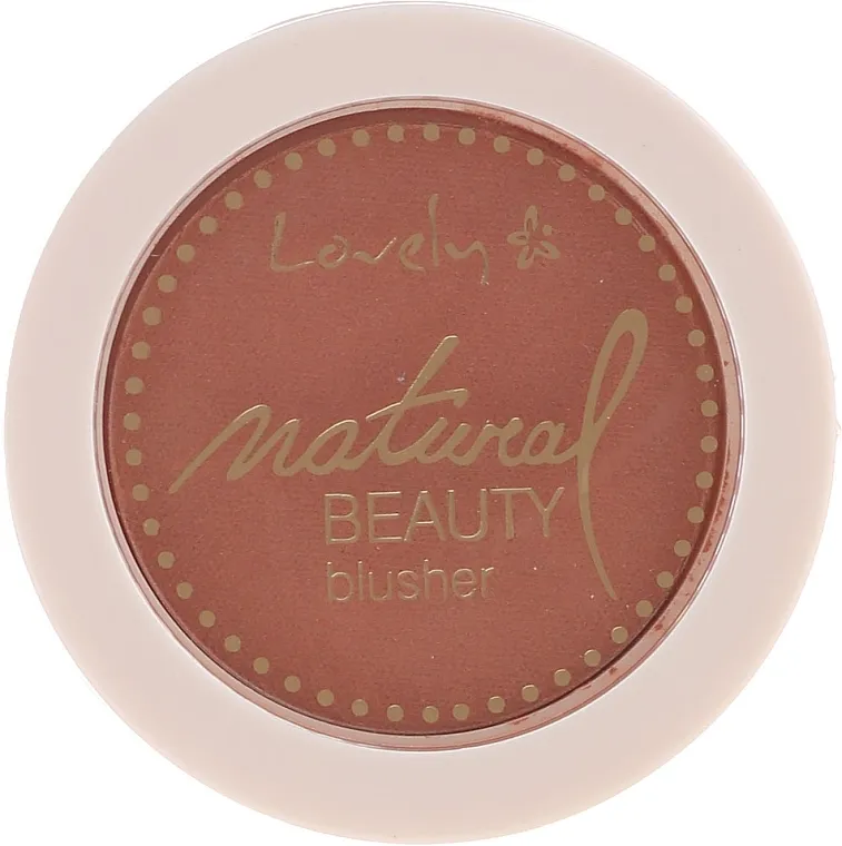 Kompaktno rumenilo za lice Lovely Natural Beauty Blusher