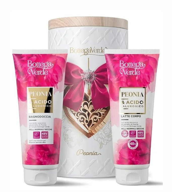 Komplet (sh/gel/200ml + b/lot/200ml) Bottega Verde Peonia
