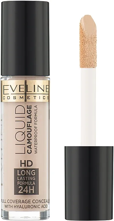 Korektor za lice Eveline Cosmetics Liquid Camouflage HD Long Lasting Formula 24h