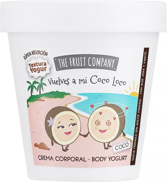 Krema za telo The Fruit Company Coco