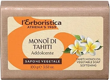 L'Erboristica Athena's Tahiti Monoi Oil Vegetable Soap Prirodni sapun