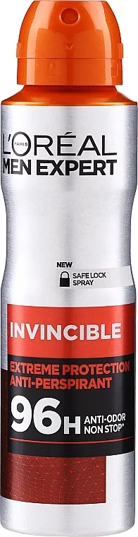 L'Oreal Paris Men Expert Invincible 96 Hours Deodorant Spray Dezodorans
