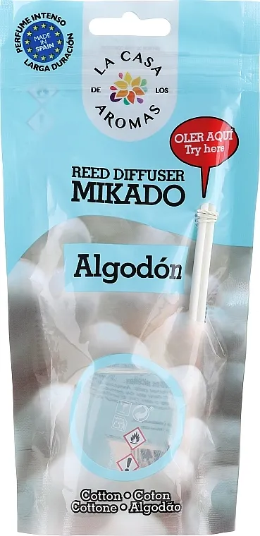 La Casa de Los Aromas Mikado Reed Diffuser Aroma difuzor "Pamuk"