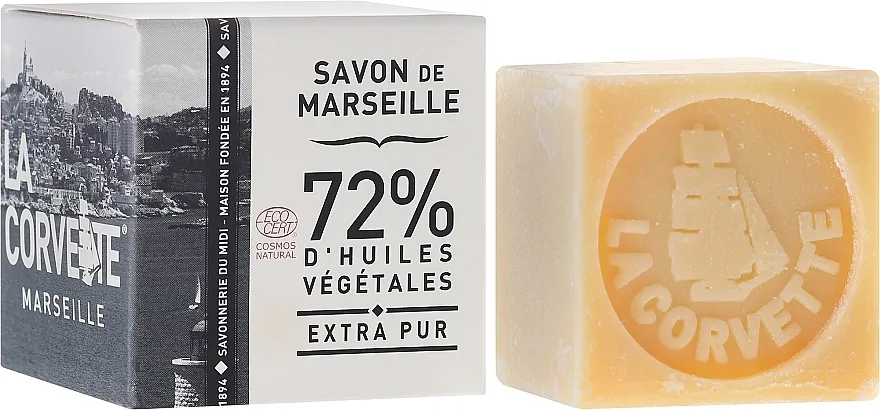 La Corvette Savon de Marseille Extra Pur Sapun "Clean", u kutiji
