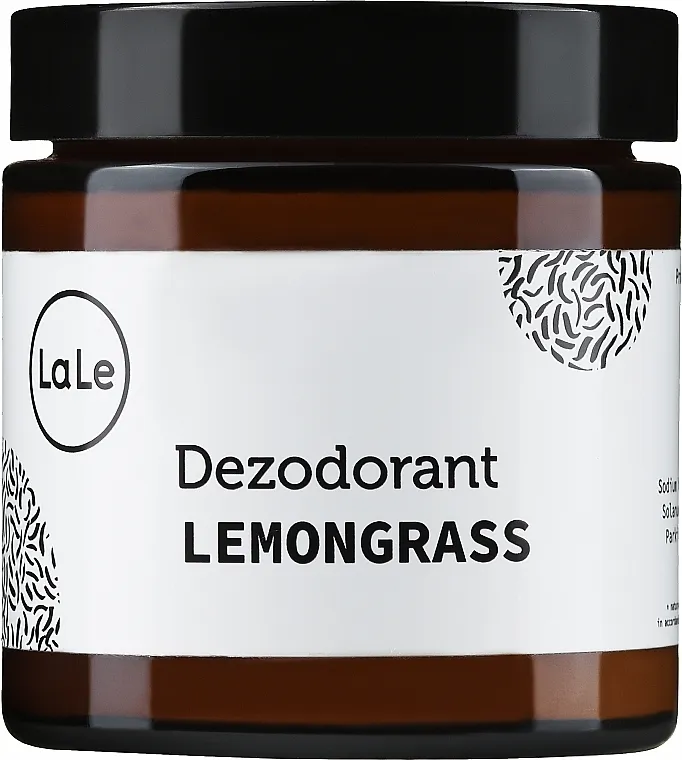 La-Le Cream Deodorant Krema-dezodorans sa uljem limunske trave, staklo