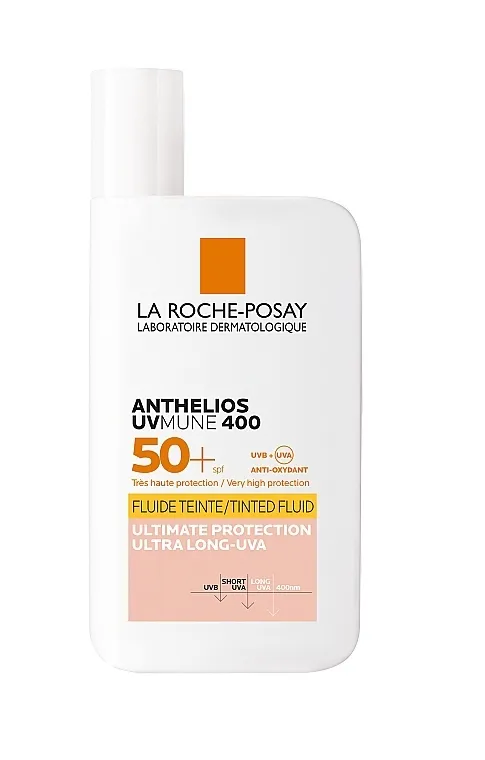 La Roche Posay Anthelios UVmune 400 Tinted Fluid SPF50+ Fluid za zaštitu od sunca s efektom toniranja
