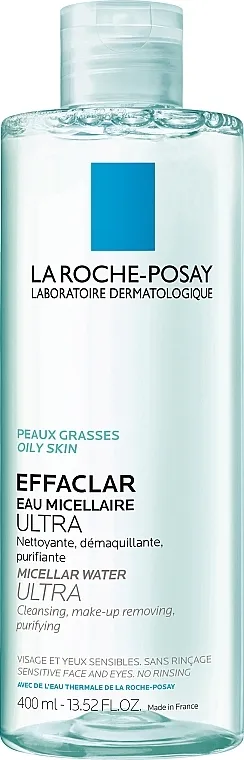 La Roche-Posay Effaclar Purifying Micellar Water For Oily Sensitive Skin Tečnost za odstranjivanje šminke