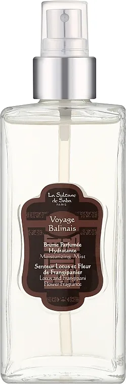 La Sultane de Saba Moisturizing Body Mist Lotus And Frangipani Flower Sprej za telo sa mirisom lotosa i frangipanija