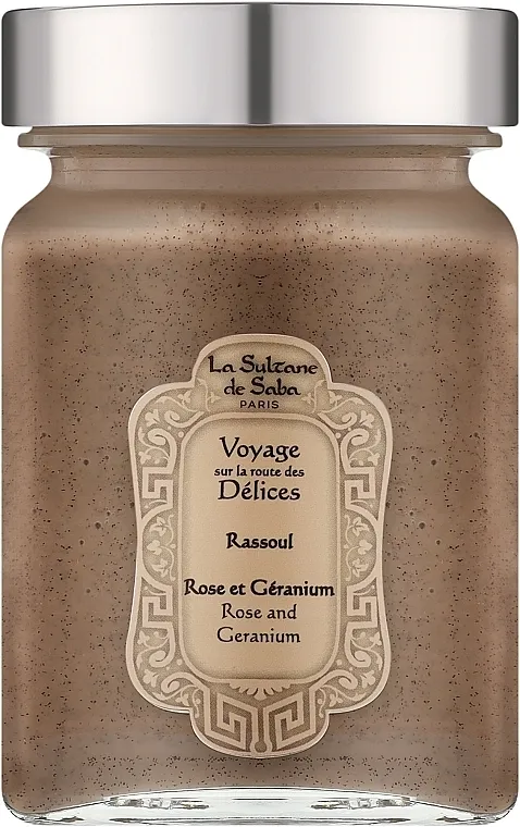 La Sultane De Saba Rose and Geranium Maske „Rassoul“ za lice, telo i kosu