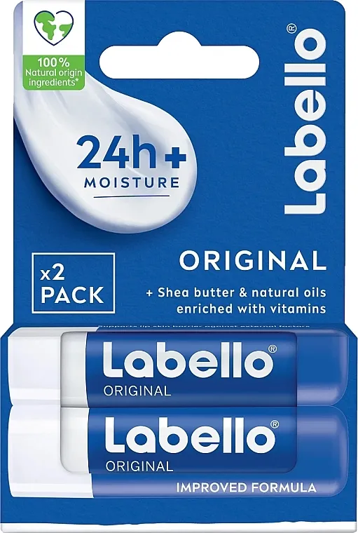 Labello Original 24H+ Moisture (lip/balm/2x4,8g) Set