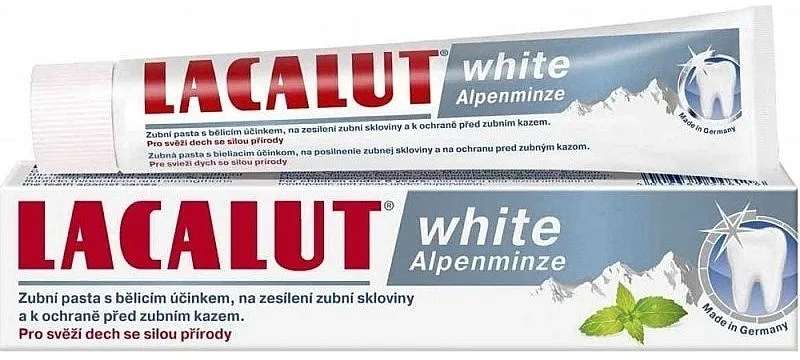 Lacalut White Alpenminze Toothpaste Pasta za zube "White Alpine Mint"