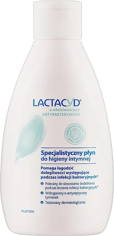 Lactacyd Antibacterial Intimate Wash Emulsion Antibakterijsko sredstvo za intimnu higijenu, bez dozatora