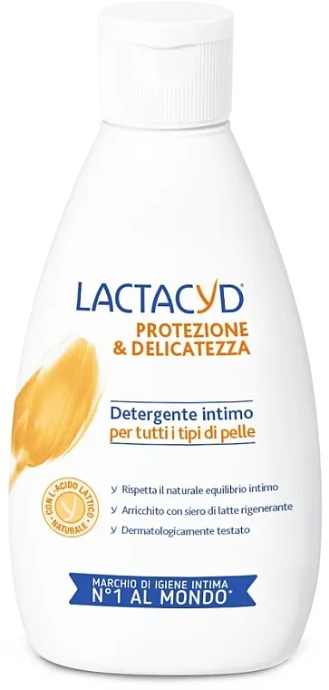 Lactacyd Detergente Intimo Protezione &amp; Delicatezza Sredstvo za intimnu higijenu "Delikatna zaštita"