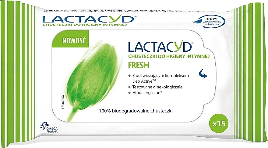 Lactacyd Fresh Intimate Wipes Maramice za intimnu higijenu