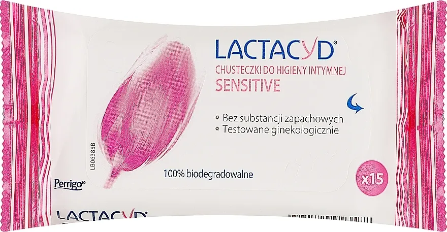 Lactacyd Sensitive Intimate Wipes Maramice za intimnu higijenu