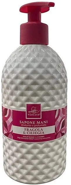 Lady Venezia Rainbow Strawberry &amp; Cherry Liquid Soap Tečno sapun za ruke