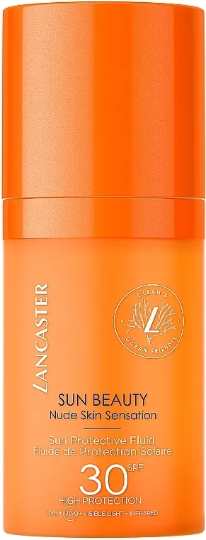 Lancaster Sun Beauty Nude Skin Sensation Sun Protective Fluid SPF30 Tečnost za zaštitu od sunca za lice