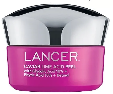 Lancer Caviar Lime Acid Peel with 10% Glycolic Acid + 10% Phytic Acid + Retinol Piling lica