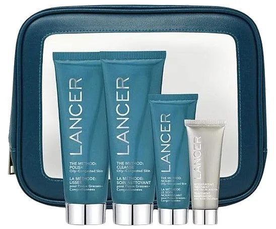 Lancer The Method Intro Kit Oily-Congested Skin Set, 5 proizvoda