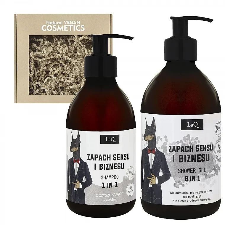 LaQ Doberman (shm/300ml + sh/gel/500ml) Set