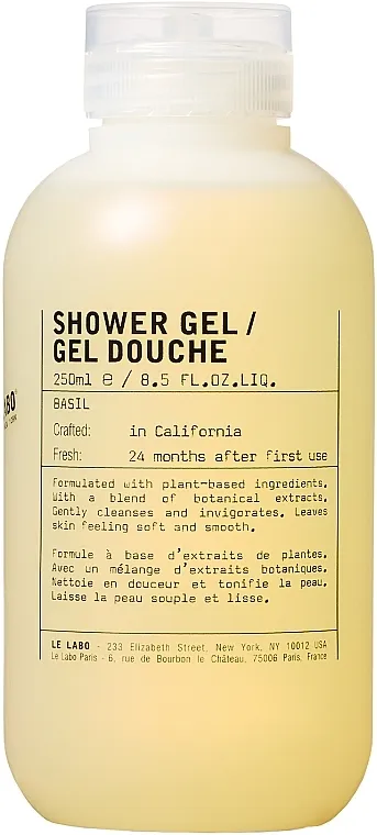 Le Labo Basil Shower Gel Gel za tuširanje