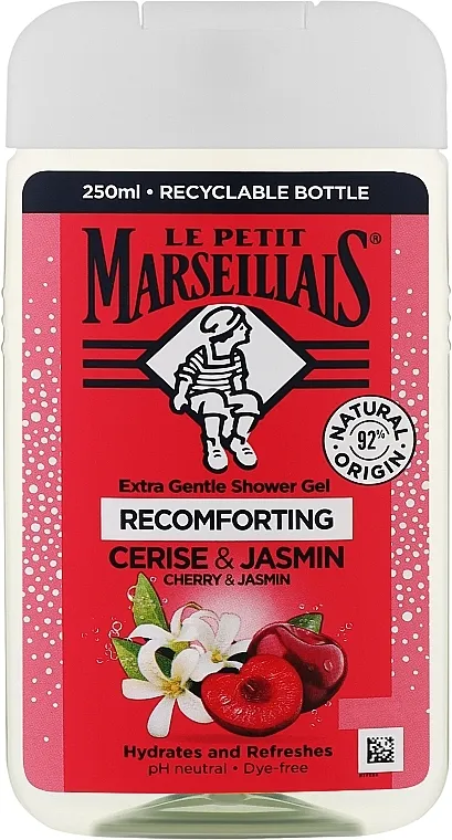 Le Petit Marseillais Extra Gentle Shower Gel Cherry &amp; Jasmin Gel za tuširanje Cherry &amp; Jasmine