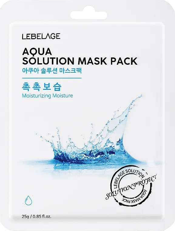 Lebelage Aqua Solution Mask Tkanina maska za lice
