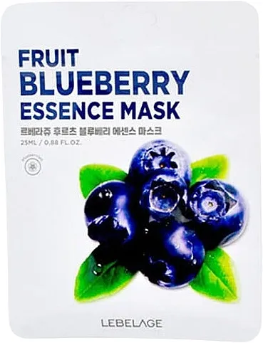 Lebelage Fruit Blueberry Essence Mask Sheet maska sa ekstraktom borovnice